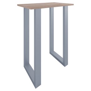 Xona barbord 80x50 eik dekor, slvfarget.