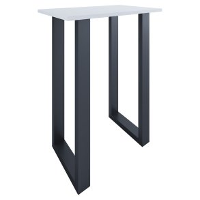 Xona barbord 80x50 hvit, svart.