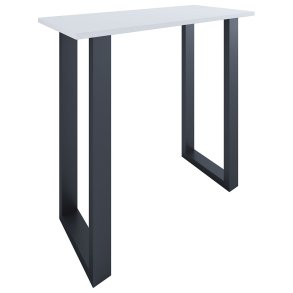 Xona barbord 110x50 hvit, svart.