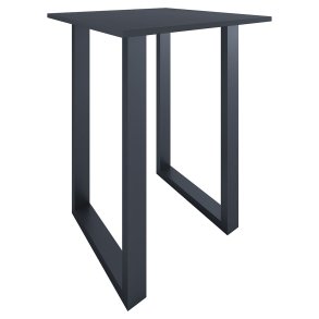 Xona barbord 80x80 antracitt, svart.