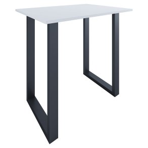 Xona barbord 110x80 hvit, svart.