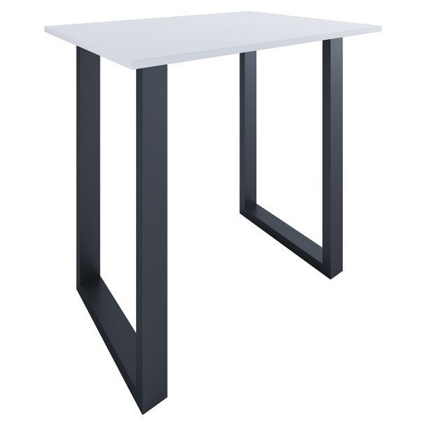 Xona Bartisch 110x80 wei, schwarz.