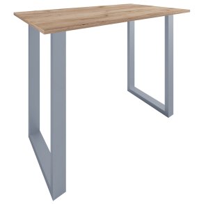 Xona barbord 140x80 eik dekor, slvfarget.