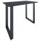Xona barbord 140x80 antracit, sort.