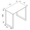 Xona barbord 140x80 antracit, sort.