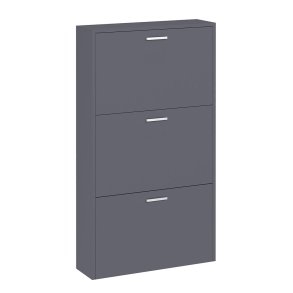 SulosM szafka na buty 3 drzwi antracyt.