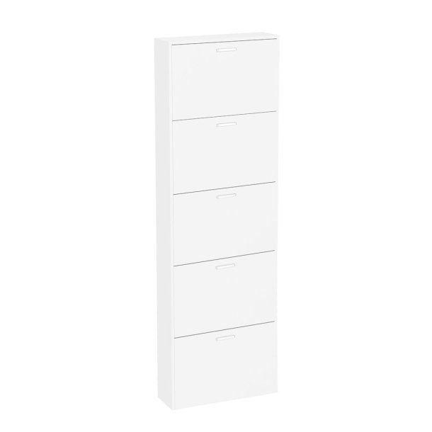 SulosXL Schuhschrank 5 Tren wei.