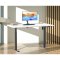 LonaE skrivebord elektrisk hev-senk-funksjon 160x80x71-120cm hvit, svart.