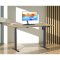 LonaE skrivebord elektrisk hve snke funktion 160x80x71-120cm eg dekor, sort.
