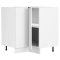 Fasola szafka kuchenna , szafka narożna 1 drzwi biały.