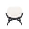 Sillón Moana incl. cojines negros.