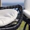 Sillón Moana incl. cojines negros.