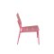 Lina loungestol pink.