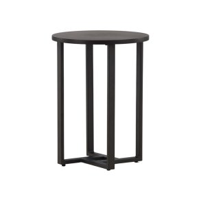 Lawton sofabord 55x40cm sort.