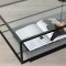Maglehem Couchtisch mit Ablage 60x130 cm Glas.