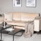 Bolero sofa 3 personers velour beige.