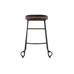 Ozark barstol mrk valntt, svart.