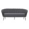 Calais Sofa 3 Personen grau.