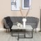Calais Sofa 3 Personen grau.