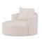 Kelso sofa 116cm 2 personers teddy hvid.