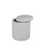 Pouf Limpen 32cm con contenitore bianco.