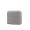 Pouf Peg 46cm grigio.