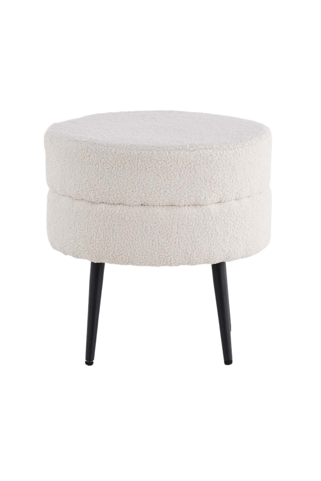 Pot puff Ø40cm hvit. Kjøp nå og få levert på døren.