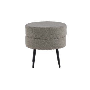 Pouf vaso 40cm grigio.
