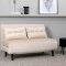 Vicky Schlafsofa Velour beige.