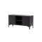 Piring TV Tisch 2 Tren 1 Ablage schwarz.