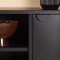 Piring TV Tisch 2 Tren 1 Ablage schwarz.