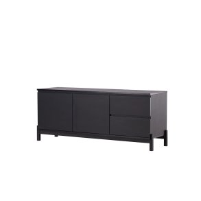 Corpus Sideboard 2 T�ren, 2 Schubladen schwarz.