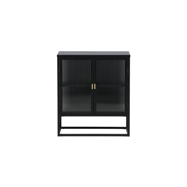 Garis sk�nk 2 glasd�rrar svart.