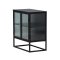 Garis sk�nk 2 glasd�rrar svart.