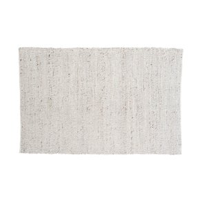 Tappeto Loump 300x200 cm lana beige, bianco.