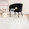 Blanca tppe 230x160 cm polyester hvid.