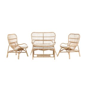 Ella Gartenset 4 Teile natur.