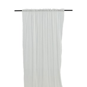 Elena Vorhang 290x135cm Wei.
