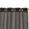 Kaya gardin 1 stk. med ringe 240x140cm brun. 