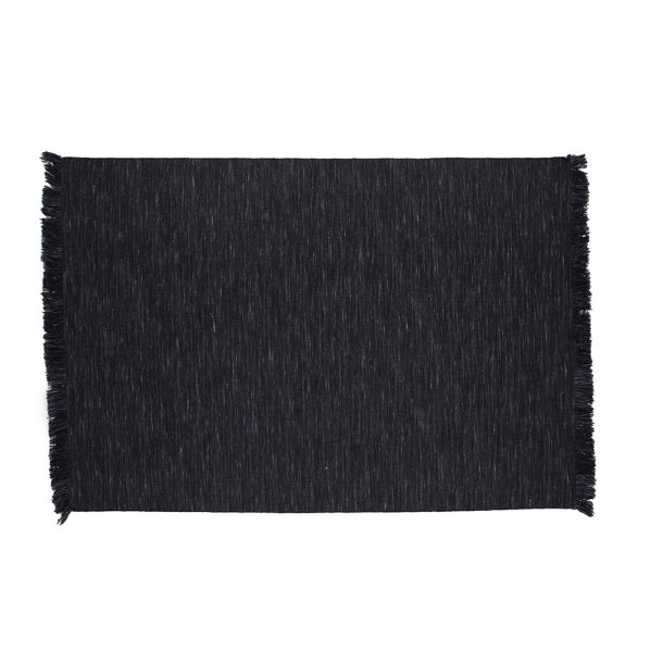 Elton tapis 300x202cm noir.