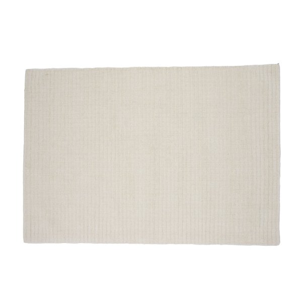 Milton teppe 230x162cm hvit.