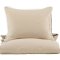 Livia sengest 1 st 200x150cm beige, hvid. 