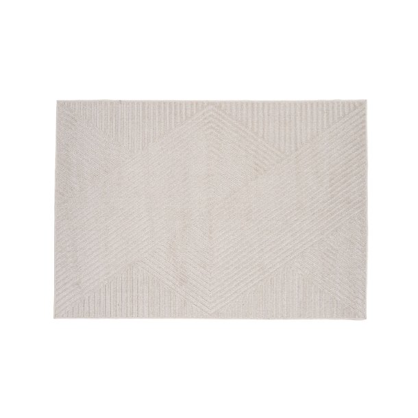 Aron teppe 290x200cm hvit.