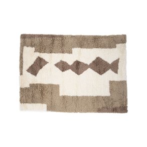 Nestor teppe 350x252cm hvit.