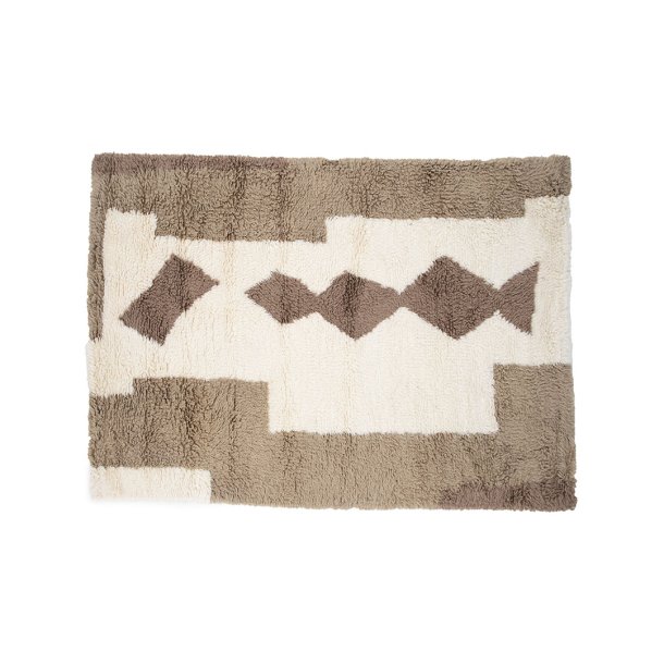 Nestor teppe 230x162cm hvit.