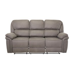 Saranda soffa 3-sits recliner PU-l�der gr�.
