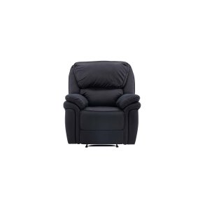 Saranda lnestol , Recliner med fodhvile sort.