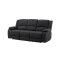 Singapore sofa 3 personers recliner sort.