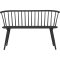 Bobby Sitzbank 120 cm schwarz.
