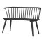 Bobby Sitzbank 120 cm schwarz.